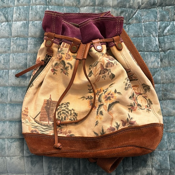 Lucky Brand Drawstring Backpack - Picture 1 of 2